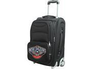 Denco Sports Luggage NBA New Orleans Pelicans 21 In Line Skate Wheel Carry On