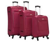 McBrine Luggage Eco friendly 3Pc Spinner Luggage Set
