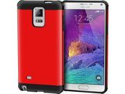 rooCASE Exec Tough Hybrid PC TPU Case Cover for Samsung Galaxy Note 4