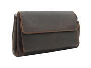 Vagabond Traveler 8.5in. Large Leather Clutch Bag