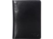 Mancini Leather Goods RFID Secure Deluxe Equestrian Passport Wallet