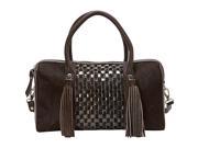 Scully Haircalf Leather Satchel