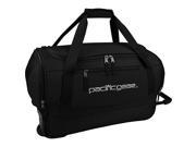 Traveler s Choice Pacific Gear Gala 20in. Carry On Rolling Duffel Bag Black