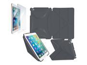 rooCASE Origami 3D Case Tempered Glass Screen Protector Bundle for iPad Mini 4