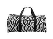 World Traveler Zebra 22in. Lightweight Duffle Bag