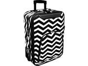 World Traveler Chevron 20in. Rolling Carry On