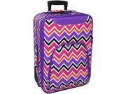 World Traveler Chevron Multi 20in. Rolling Carry On