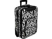 World Traveler Damask 20in. Rolling Carry On