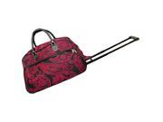 World Traveler Paisley 21in. Rolling Duffel Bag