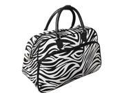 World Traveler Zebra 21in. Carry On Duffel Bag