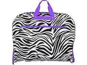 World Traveler Zebra 40in. Hanging Garment Bag