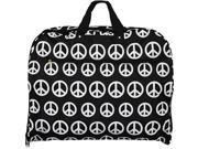 World Traveler Peace Sign 40in. Hanging Garment Bag