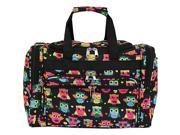 World Traveler Owl 16in. Shoulder Duffle Bag