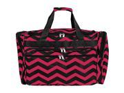 World Traveler Chevron 22in. Travel Duffle Bag