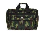 World Traveler Camouflage 22in. Travel Duffle Bag