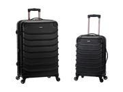 Rockland Luggage 2pc Speciale Expandable ABS Spinner Set