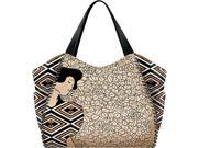 Icon Shoes Large Shoulder Tote with Side Pockets