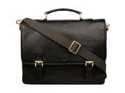 Hidesign Hunter 15in. Laptop Compatible Leather Briefcase