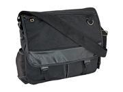 R R Collections Washed Canvas Messenger Bag