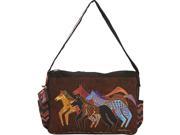 Laurel Burch Native Horses Shoulder Bag