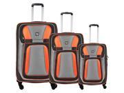 ful Set Of 3 Pieces Delancey Spinner Upright Softside Luggage