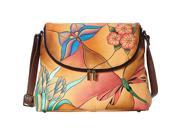 ANNA by Anuschka Hand Painted Large Flap bag