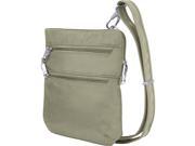 Travelon Anti Theft Classic Slim Double Zip Crossbody Bag