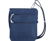Travelon Anti Theft Classic Slim Double Zip Crossbody Bag