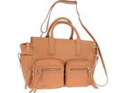 R R Collections Genuine Leather Double Handle Tote