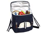 Picnic at Ascot Wine and Cheese Picnic Basket Cooler with hardwood cutting Board Cheese Knife and Corkscrew