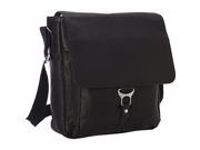 Goodhope Bags Leather Vertical Laptop Messenger
