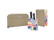 Travelon RFID Wallet Passport Case and Luggage Tag Travel Set
