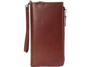 Mancini Leather Goods RFID Secure Ladies Trifold Wallet