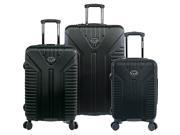 Ecko Unltd Clyde Hardside Lightweight Rolling Luggage Set