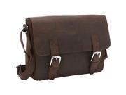 Vagabond Traveler Full Grain Cowhide Leather Casual Messenger Bag