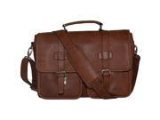 Vicenzo Leather Rushmore Full Grain Leather Briefcase