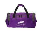 Mancini Leather Goods Travel Packable Duffle Bag