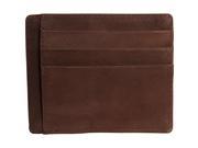Vicenzo Leather Survival Creed Full Grain Leather Slim Card Case