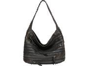 Vicenzo Leather Swagger Studded Hobo Jeans Leather Handbag