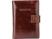 Vicenzo Leather London Distressed Leather Travel Passport Wallet Holder Case