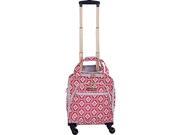 Jenni Chan Aria Snow Flake 15in. Spinner Tote