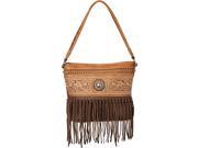 Montana West Silver Berry Concho with Fringe