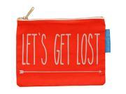 Flight 001 Let s Get Lost Canvas Pouch