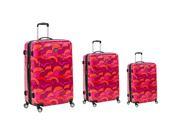 ful Sunset 3 Piece Spinner Luggage Set