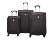 Delsey Quilted 3 Piece Spinner Luggage Set EXCLUSIVE