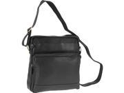 R R Collections Genuine Leather Travel Bag With Front Zip Pocket