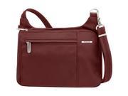 Travelon Anti Theft Welted Asymmetric East West Crossbody Exclusive