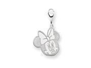 Disney Minnie Lobster Clasp Charm in Sterling Silver