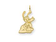 Disney Pluto Charm in Gold Plated Silver