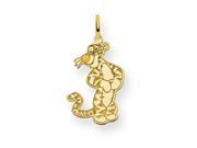 Disney Tigger Charm in Gold Plated Silver